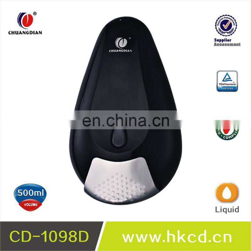 400ml Refillable bottle disposable bottle or bag fashionable soap dispenser,Bathroom Wall Mounted Elbow Soap Dispenser CD-1098A