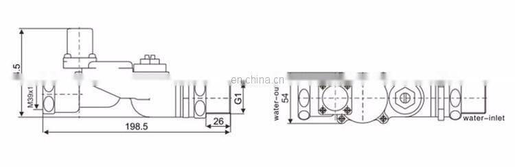 2018 Hand Free Sensor Activated Toilet Flusher Solenoid Control Solenoid Valve