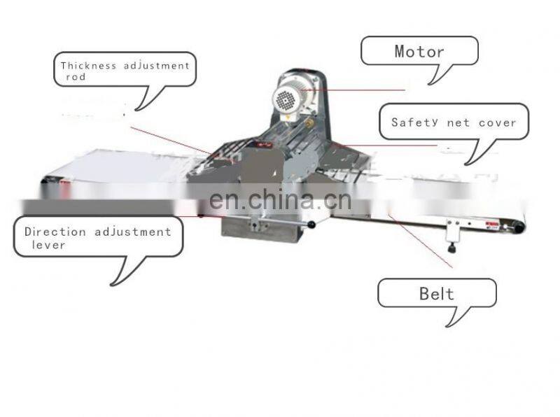 2019 hot sale dough sheeter for factory