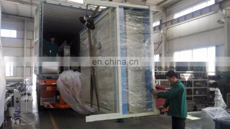 float double glass window door machine making on horizontal washing and drying machine