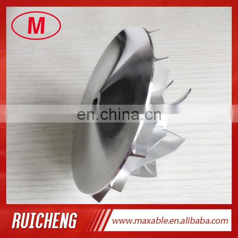 HX40 60.03/85.98mm 7+7 blades high performance Turbocharger milling/aluminum 2618/billet compressor wheel