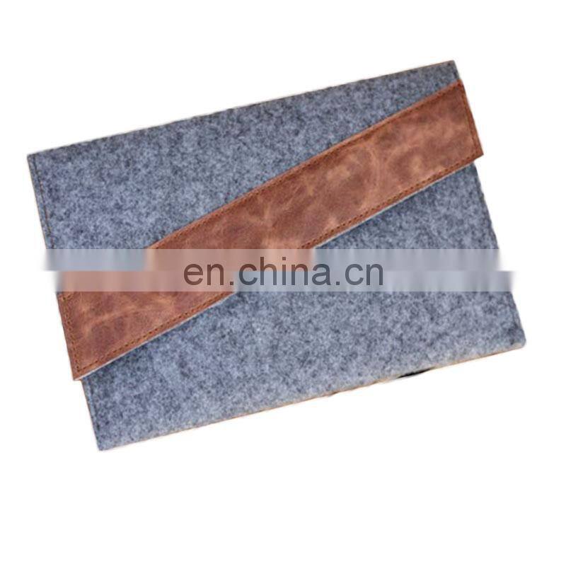 Multifunctional custom logo printing laptops bags envelope laptop felt notebook bag