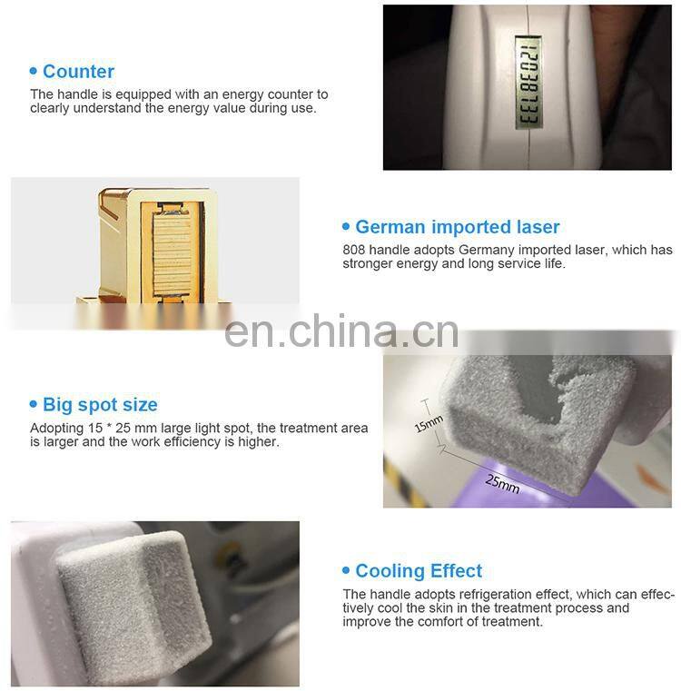 Professional Beauty Machine /2018 CE approval 808 Diode laser hair removal / 808nm Diode laser
