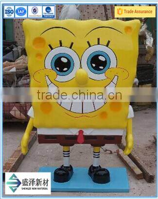 color brilliancy FRP life-size amusement equipment outdoor sculpture for sale