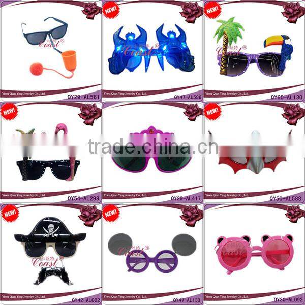 Fancy Rabbit head shaped led light party glasses