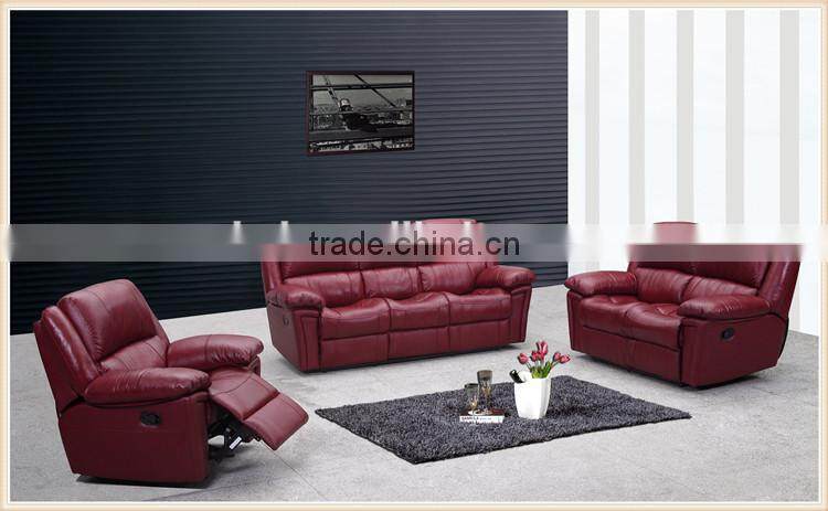 Living Room Recliner TV Chair with red color