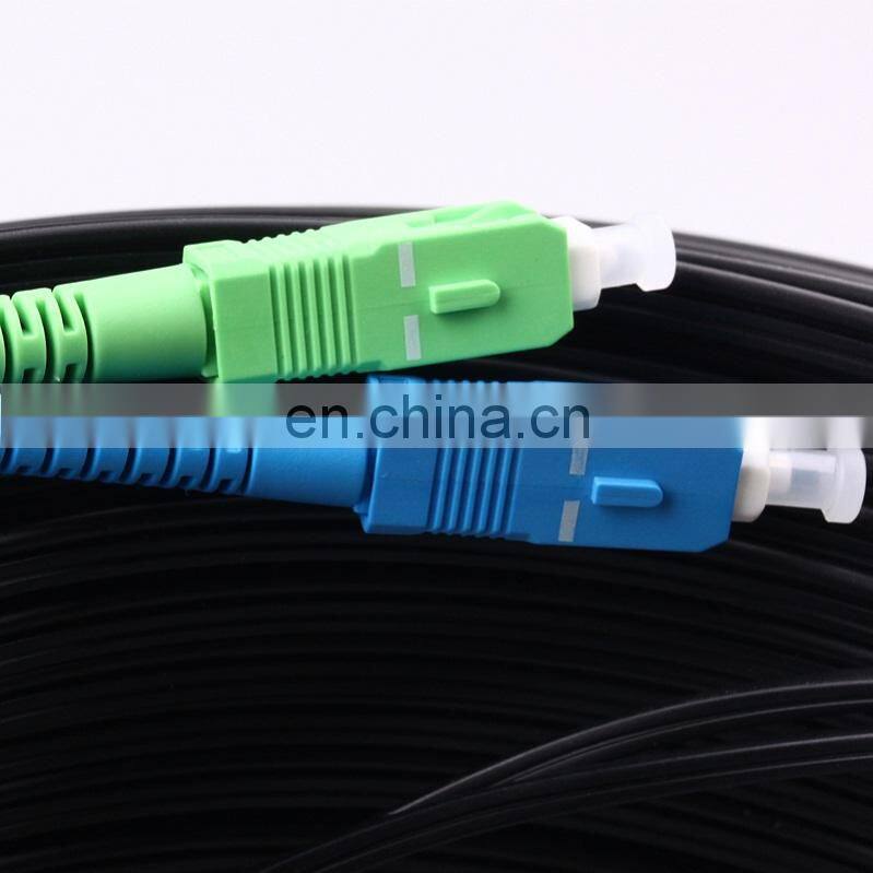 3m SC/APC-SC/UPC Outdoor SM G657A G652D Simplex FTTH Drop Cable Patchcord Fiber Optic Patchcord
