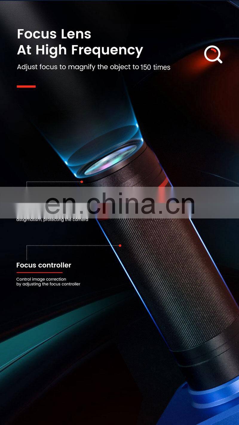 Andonstar AD1605 14MP 4K Ultra High Definition Electronic Microscope with 150X Industrial Microscope Camera Magnifier