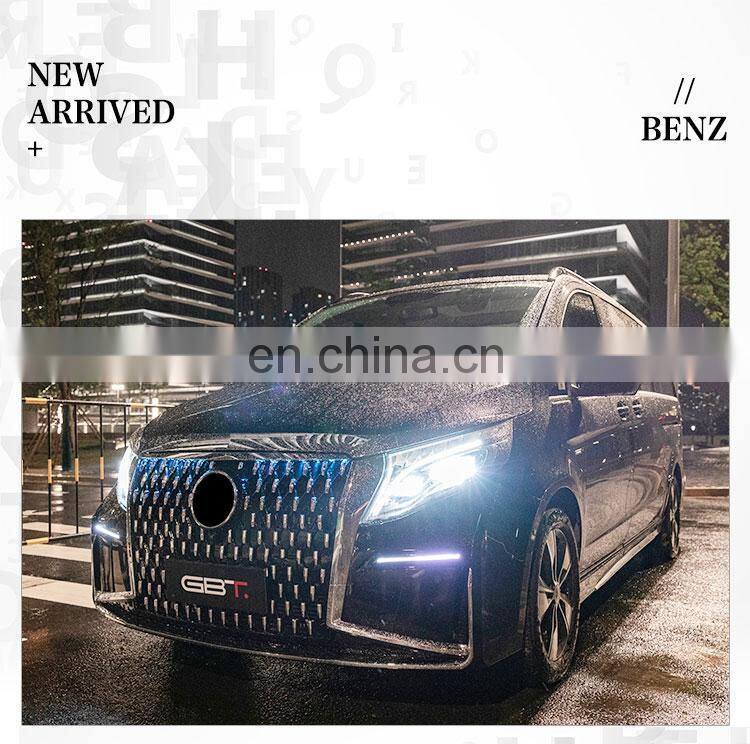 GBT drop shipping auto tuning parts body kit for vito w447 facelift for mercedes-benz vito v class body kit