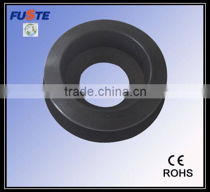 Customized molded rubber grommet