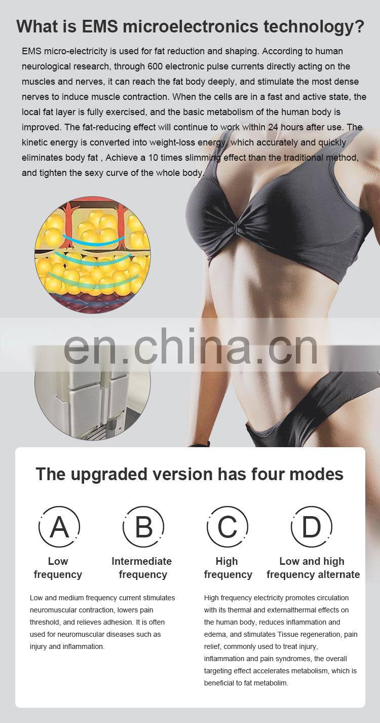 2022 6D laser slimming Weight Loss Shape body shaping red 635nm Wavelength cryo Laser EMS Therapy Fat Removal Machine with CE