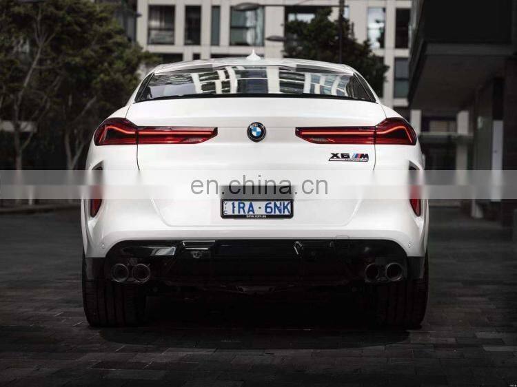 Runde Exceptional Quality Kit For 19-21 BMW X6 G06 Upgrade F96 X6M Body Kit Front Bumper Rear Bumper Wheel Eyebrow Fog Lamp