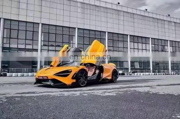 Runde Top Ranking Quality Carbon Fiber Upgrade 765 LT Style For Mclaren 720S Front Rear Bumper Side Skirt Spoiler Body Kit