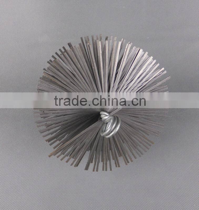 Steel wire sweep brush , steel wire chimney sweep brush , Chemney cleaning brushes