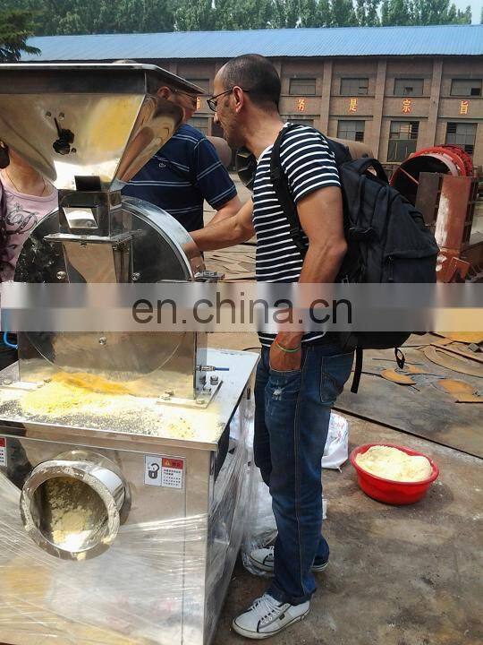 stainless steel plantain flour mill pepper grinding machine