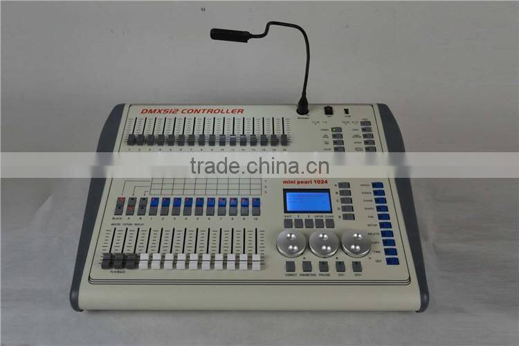 NEW DMX console, mini pearl 1024 channels DMX moving head light console