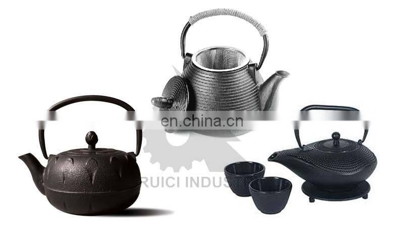 wholesale chinese antique cast iron tea set pot coffee pot enamel
