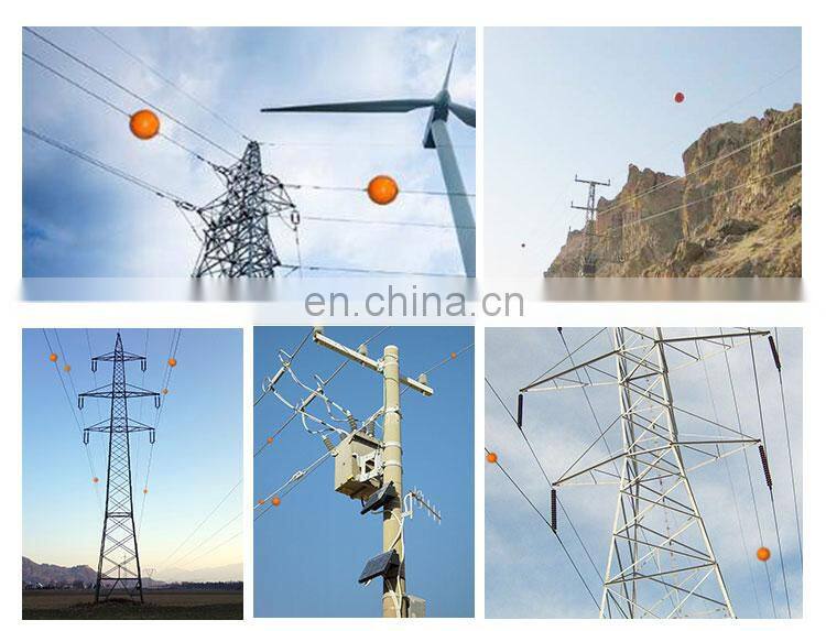 obstruct marking sphere aircraft warning lights power line marker ball