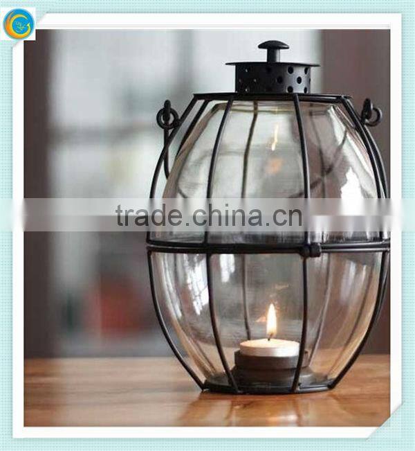 iron lantern -modern decorative accessories