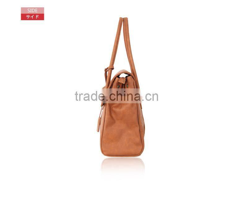 new fashion hand bag pu lady bag 2016 big brand pu bag