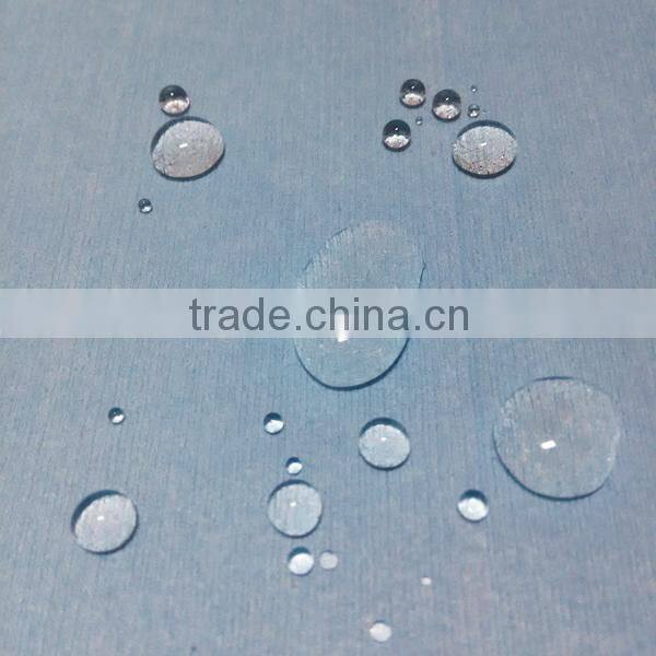 Hydrophobic & water repellent wood pulp spunlace nonwoven fabric for surgical garment, bedsheet