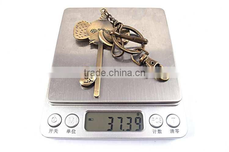 keychain manufacturers in china promotional oem laser logo elephant keychain