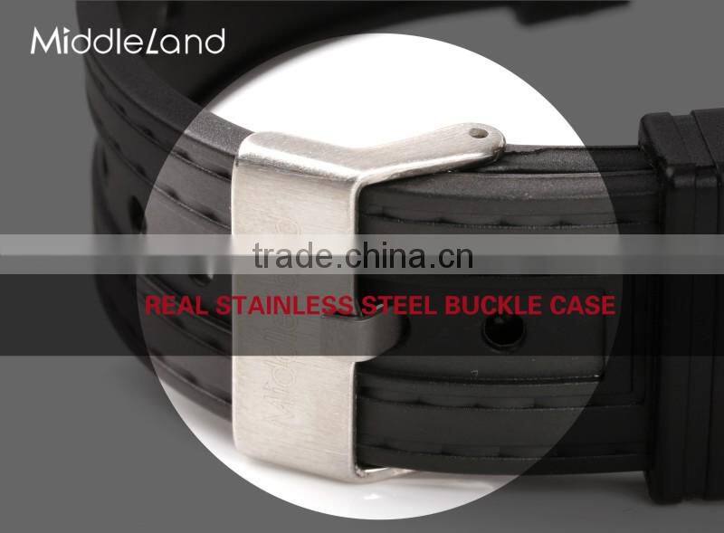 2015 Smart MIDDLELAND Watch Compatible with Android Ios Support Sleep Monitor Anti-Lost Bluetooth 4.0 Smartwatch