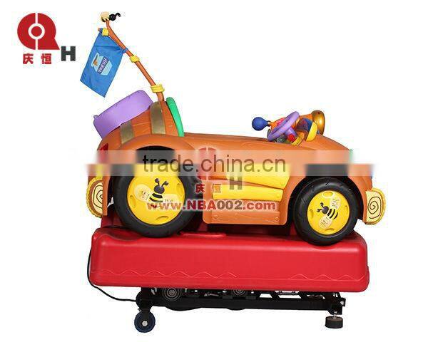 Lovely Orange Car Electric Kiddie Rides Red Blue QHRR13