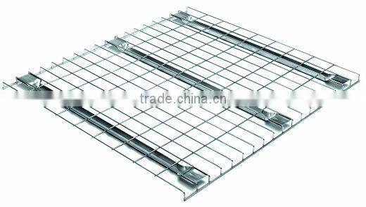 Hot sale steel wire storage pallet rack decking for step beam