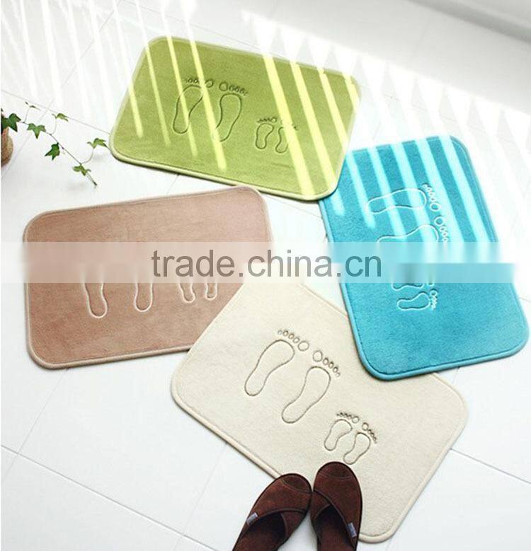 2014 Fashion high quality useful anti slip colorful products bath mat