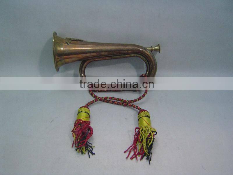 Brass Wind musical Instrument / French Horn/ Euphonium/ Bugle/ Army Bugle/ Trumpet/ Cornet/ Saxophone/ Gramophone