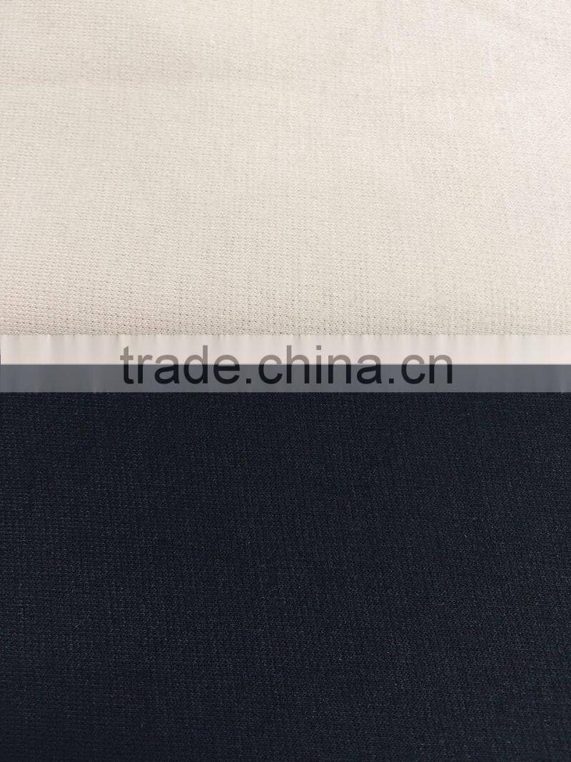 2015 China Hot Sale Knitted Polyester Spandex Roma Fabric for Cloths