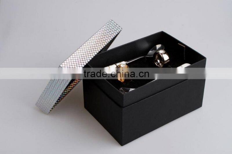 Valentine's day gift ceramic diamond ring mug with spoon set