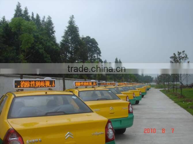 Alibaba store wide dynamic range semi-outdoor led display screen sign