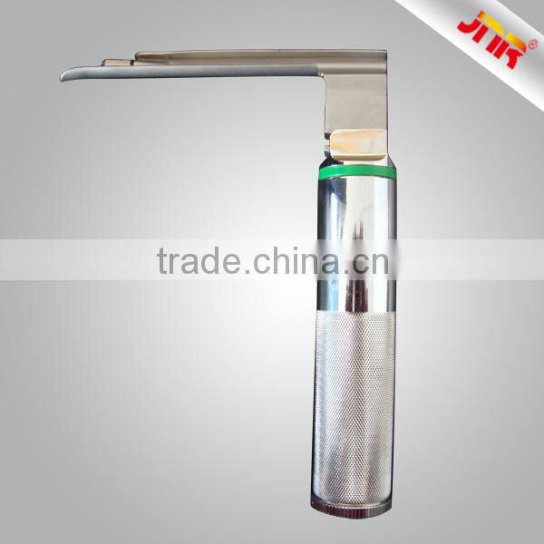 animal laryngoscope with halogen bulb stainless steel