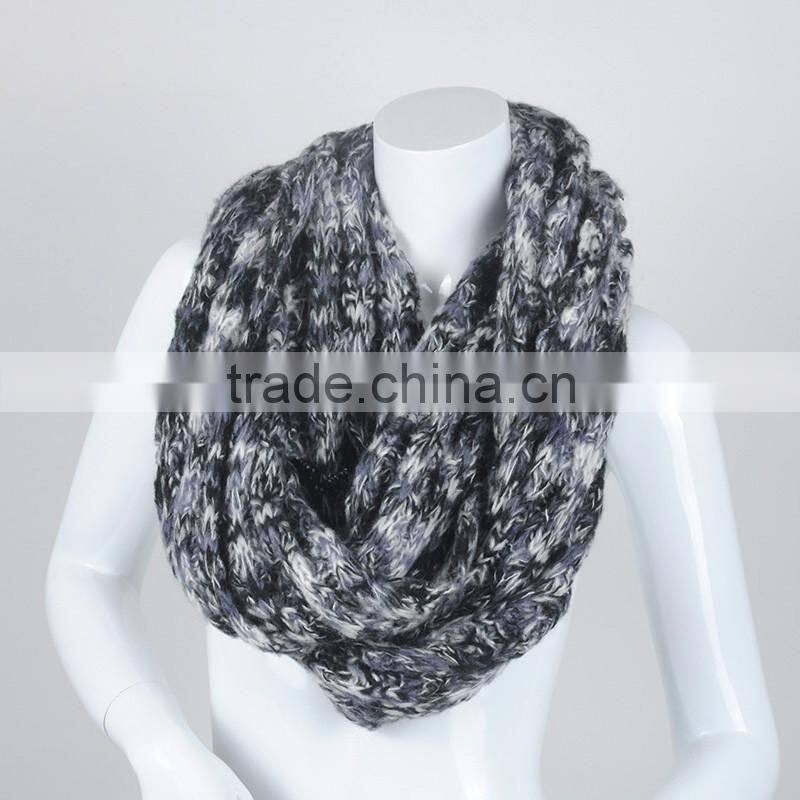 High Quality Best Popular 100% Acrylic scarf women Knitted Scarves S4158