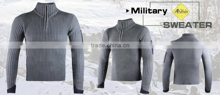 Government Issue Military Wool Sweater For Outdoor Use