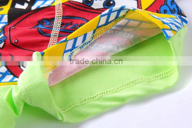 100% Cotton Soft Comfortable Car Image Underwear Kids Boxer Underwear