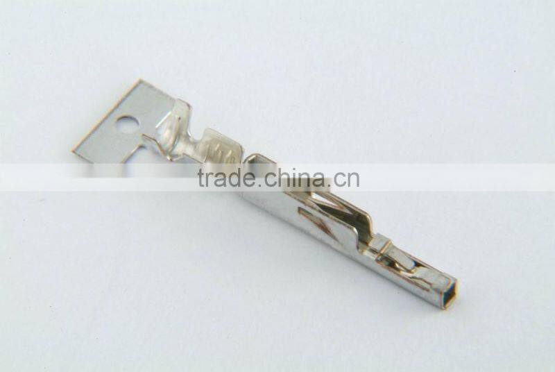 Phosphor bronze male terminal for wire