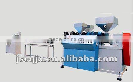 twin screw pet flake granulating machine