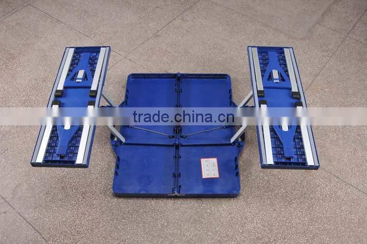 plastic table and chairs folding table