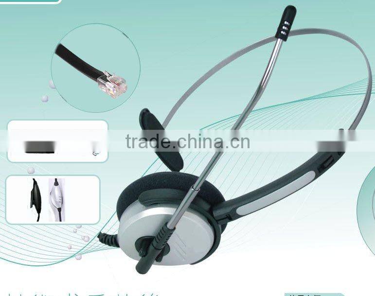 Communication Monaural Call Center phone Headsets