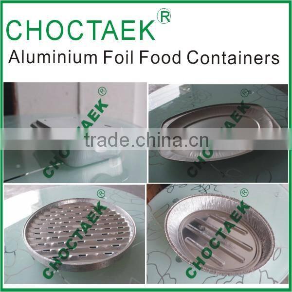 Aluminum foil food containers