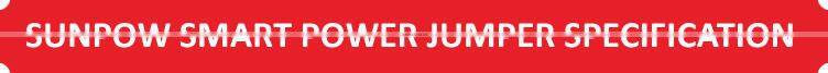 SUNPOW OEM/ODM Auto Starter Smart Power Jumper