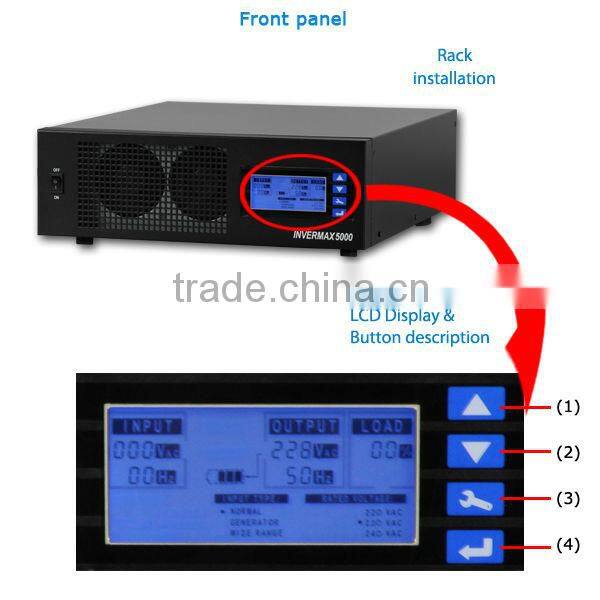 48 V 4000W inbuilt battery inverter (InverMax )