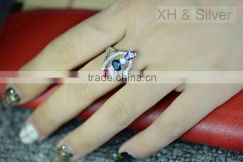 Factory direct wholesale silver jewelry star women ring
