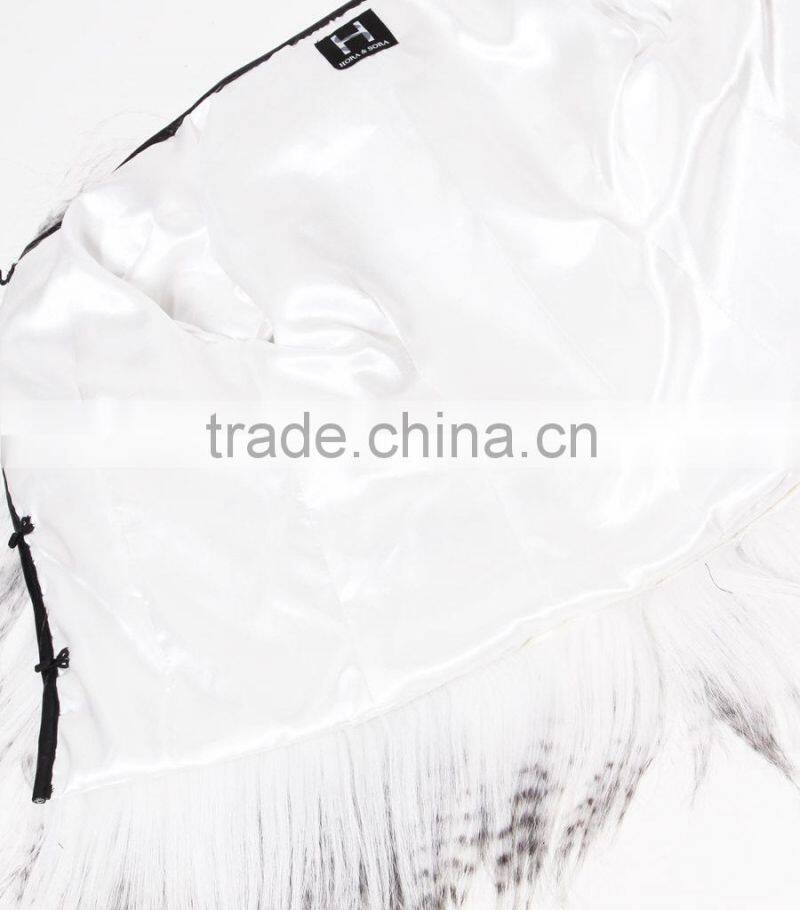 Unique 2013 European Street Style Dyeing Long Wool Flare Women Fashion Winter Vintage Fur Coats Sale "11"