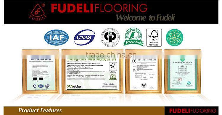 Top class AB grade FSC Certified engineered timber flooring