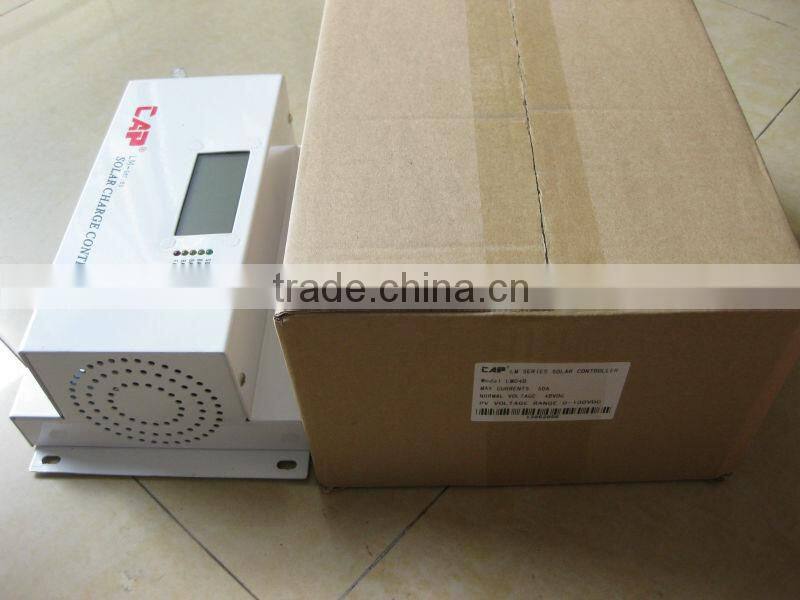 lcd mppt solar charge controller 10a~80a 12v 24v 48v 96v 120v for home use