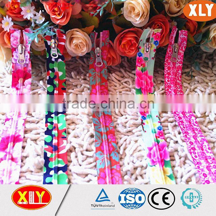 shenzhen xly wholesale delicate fruit color invisible nylon zipper